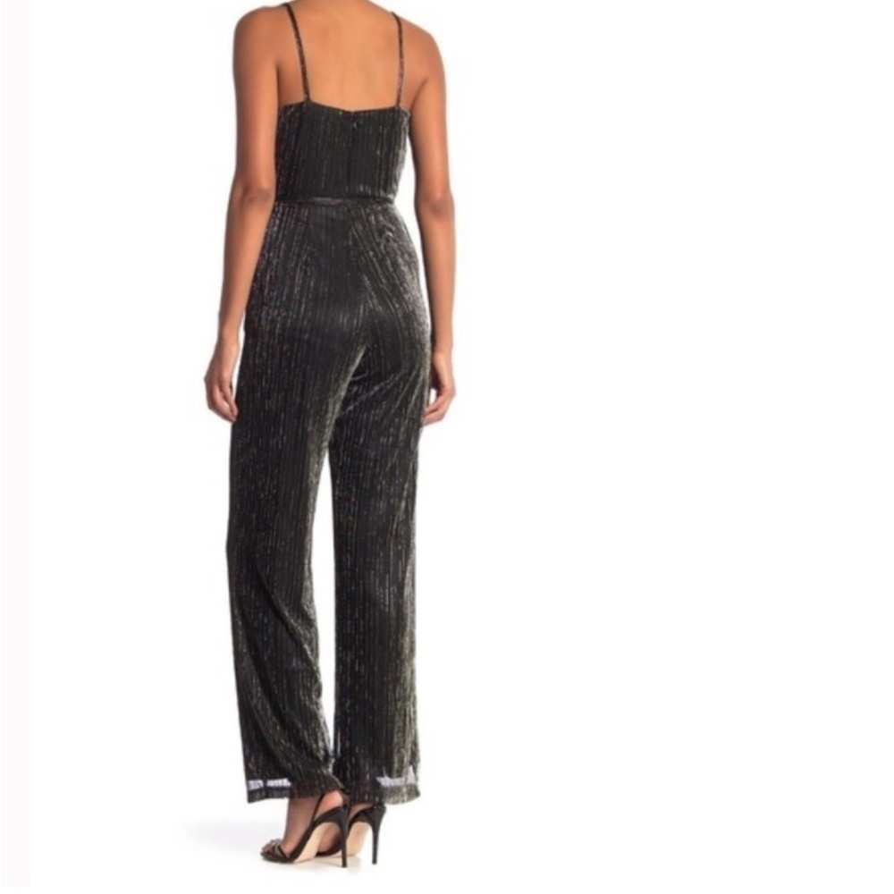 Laundry by Shelli Segal Rainbow Metallic Jumpsuit - Picture 2 of 6